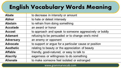 l meaning in english.